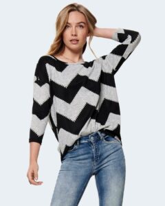 Maglia Only elcos 4/5 aop jrs noos Grigio Chiaro - Foto 1