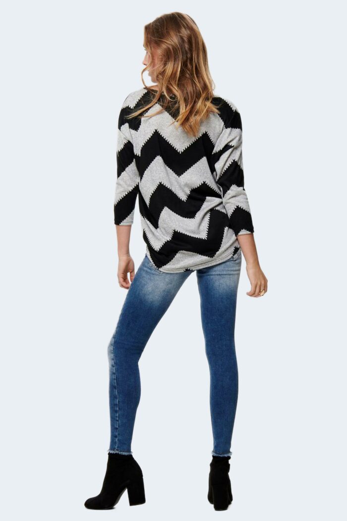 Maglia Only elcos 4/5 aop jrs noos Grigio Chiaro