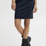 Minigonna ICHI ihkate sk Blu - Foto 1