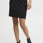 Minigonna ICHI ihkate sk Nero - Foto 1