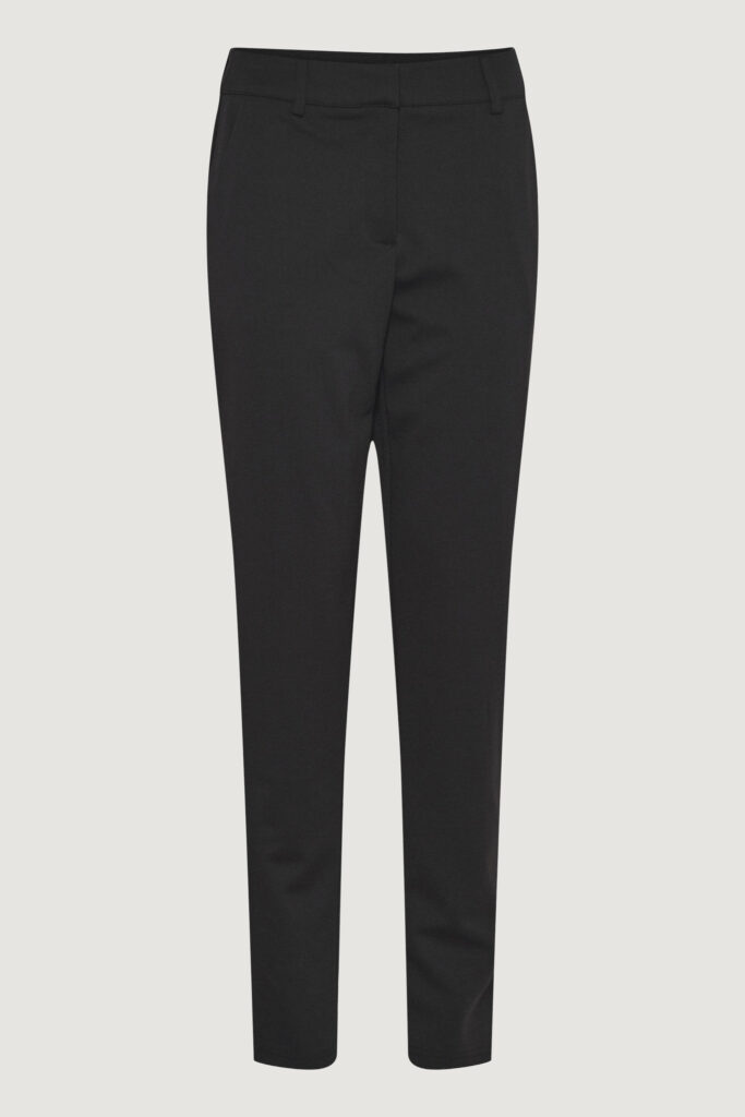 Pantaloni a sigaretta ICHI ihkate sus office pa Nero