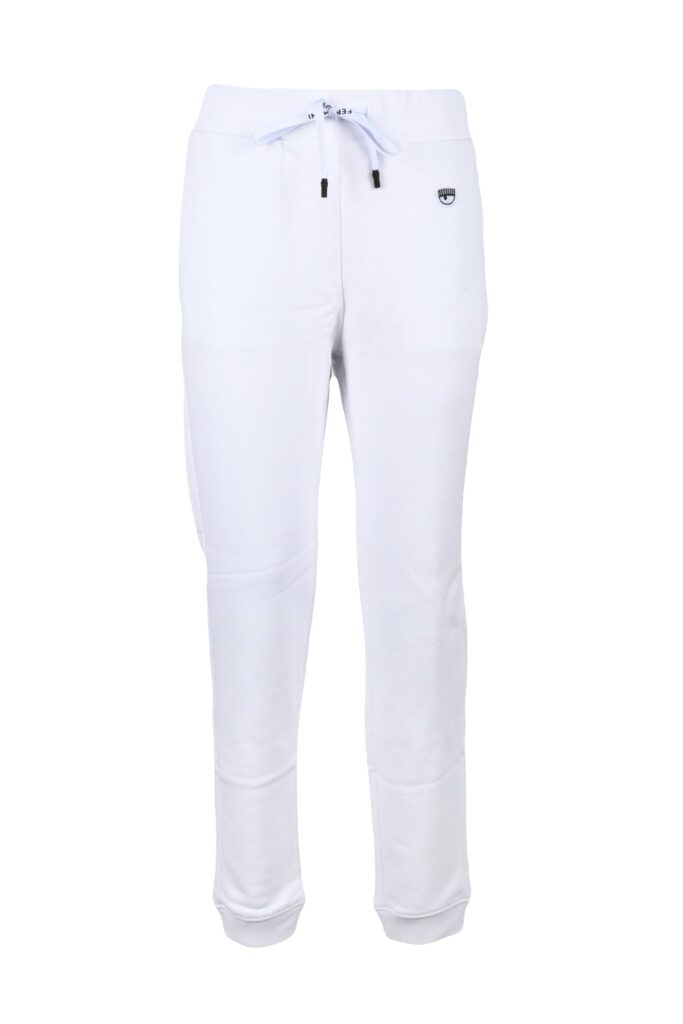 Pantaloni regular CHIARA FERRAGNI Bianco
