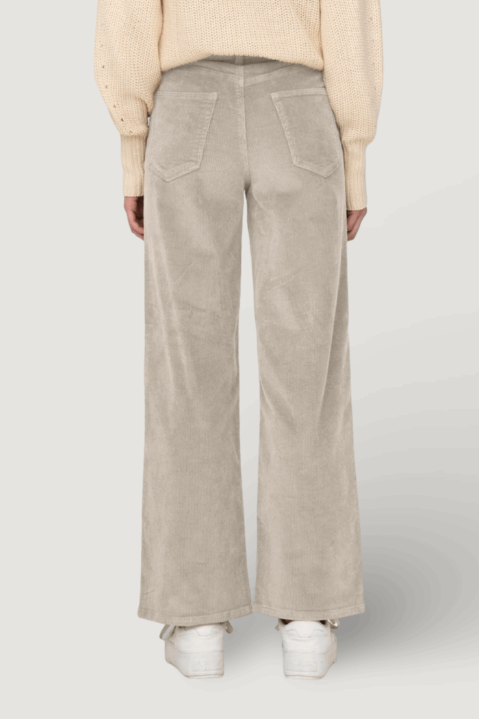 Pantaloni cropped Only onlhope global ex hw wide cord pnt noos Beige