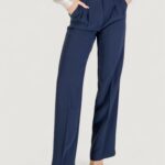 Pantaloni regular Guess theoline perfect pant Blue scuro - Foto 1