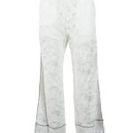 Pantaloni regular MSGM Bianco - Foto 1