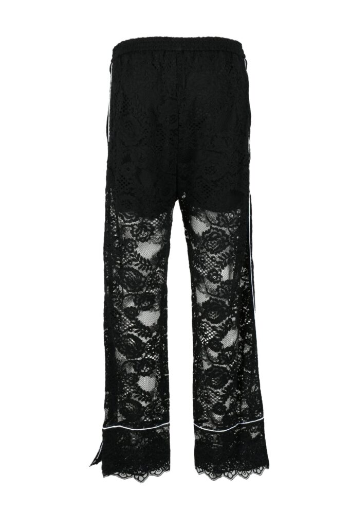 Pantaloni regular MSGM Nero