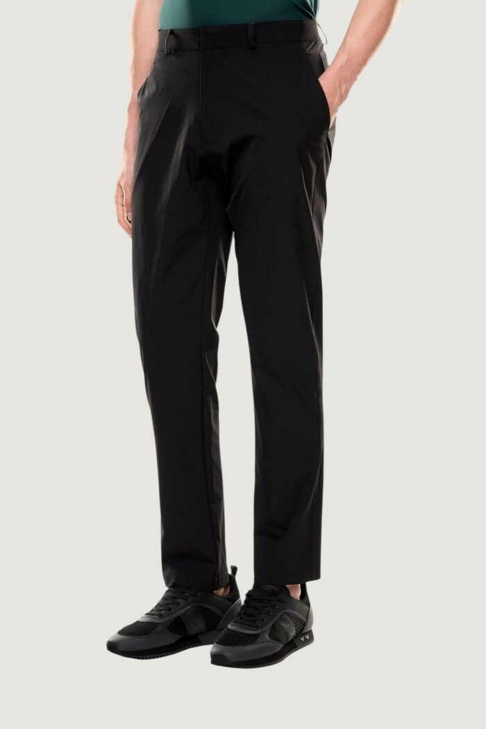 Pantaloni sportivi EA7 golf pro in tessuto tecnico ventus7 Nero