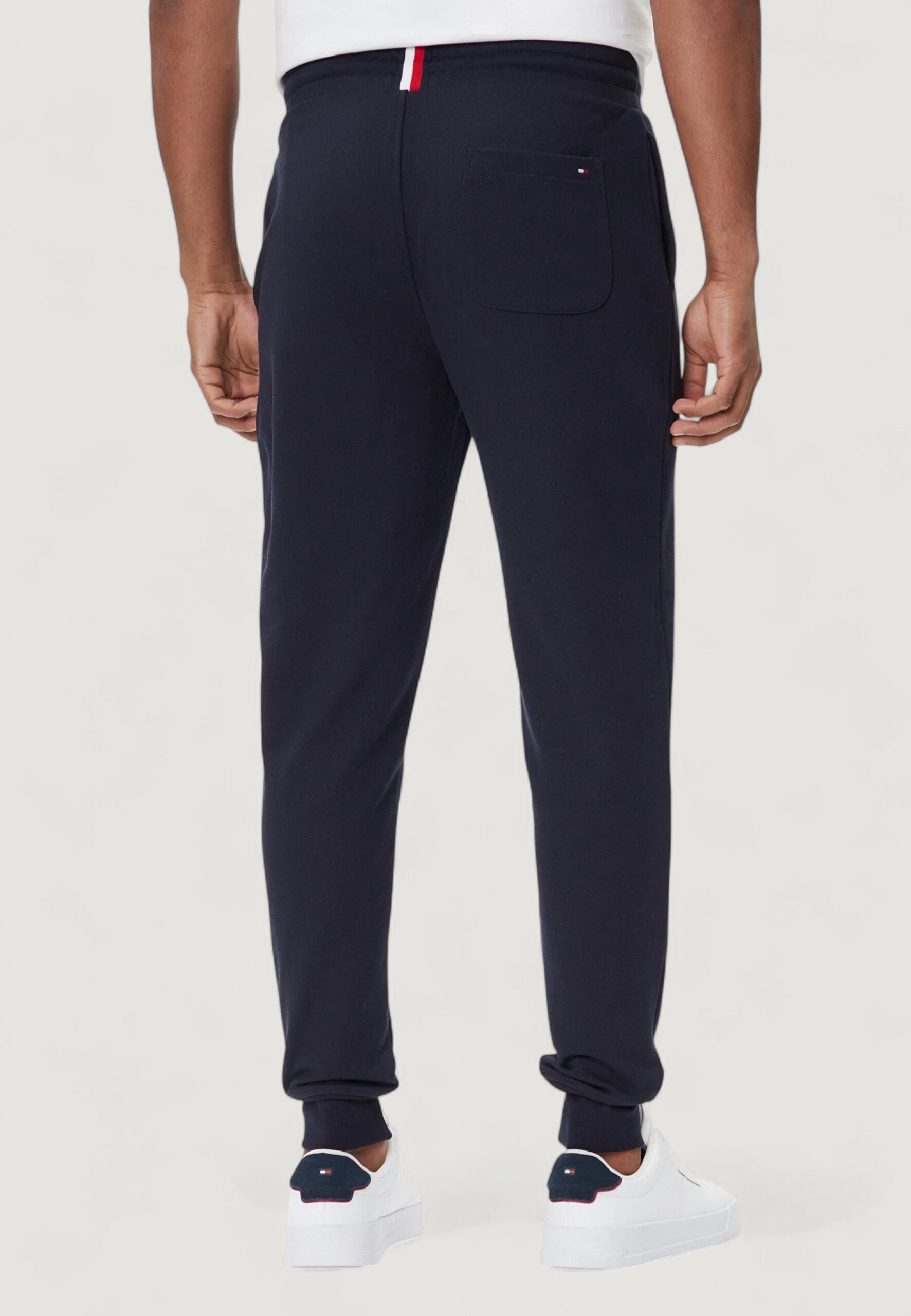 Pantaloni sportivi Tommy Hilfiger tommy logo sweatpant Blue scuro - Foto 3