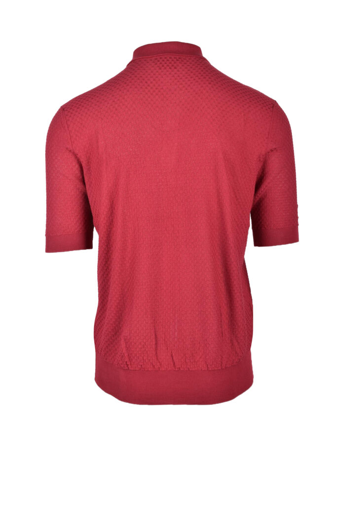Polo manica corta BALLANTYNE  Rosso