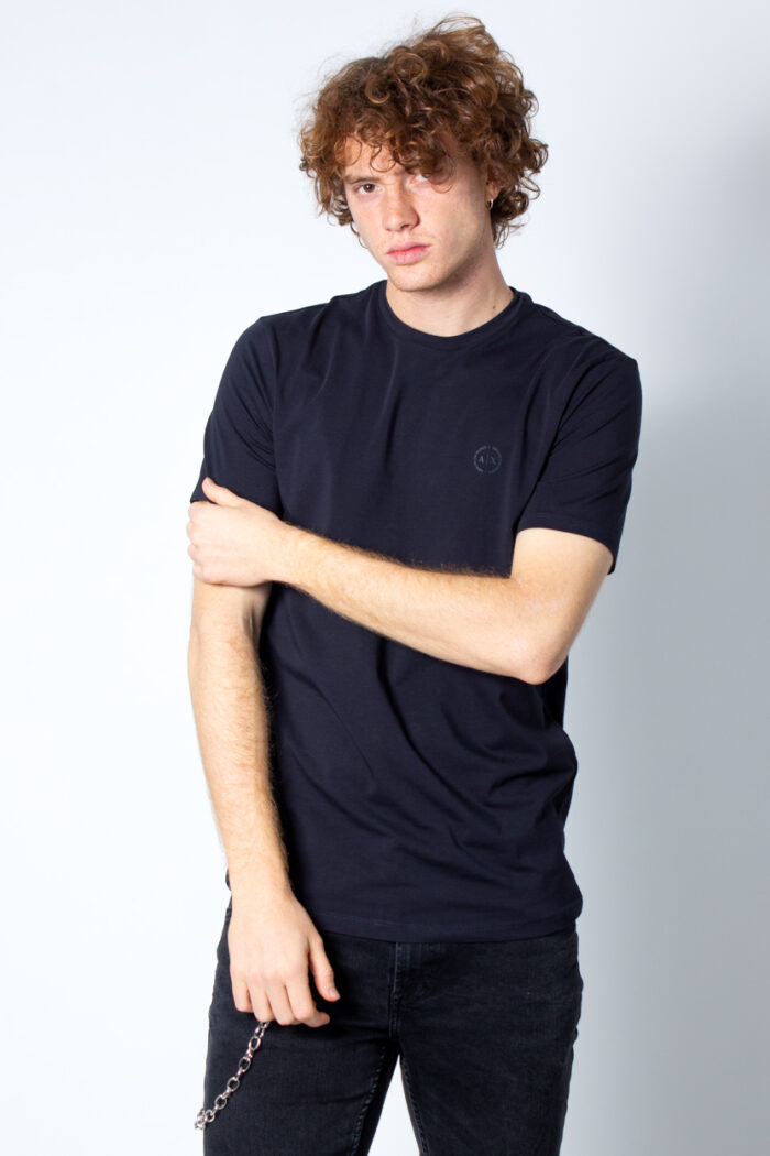 T-shirt Armani Exchange Blue scuro