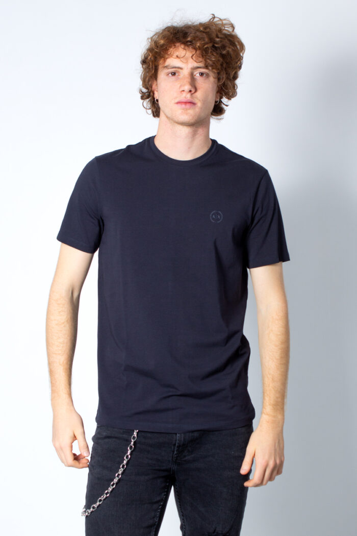 T-shirt Armani Exchange Blue scuro
