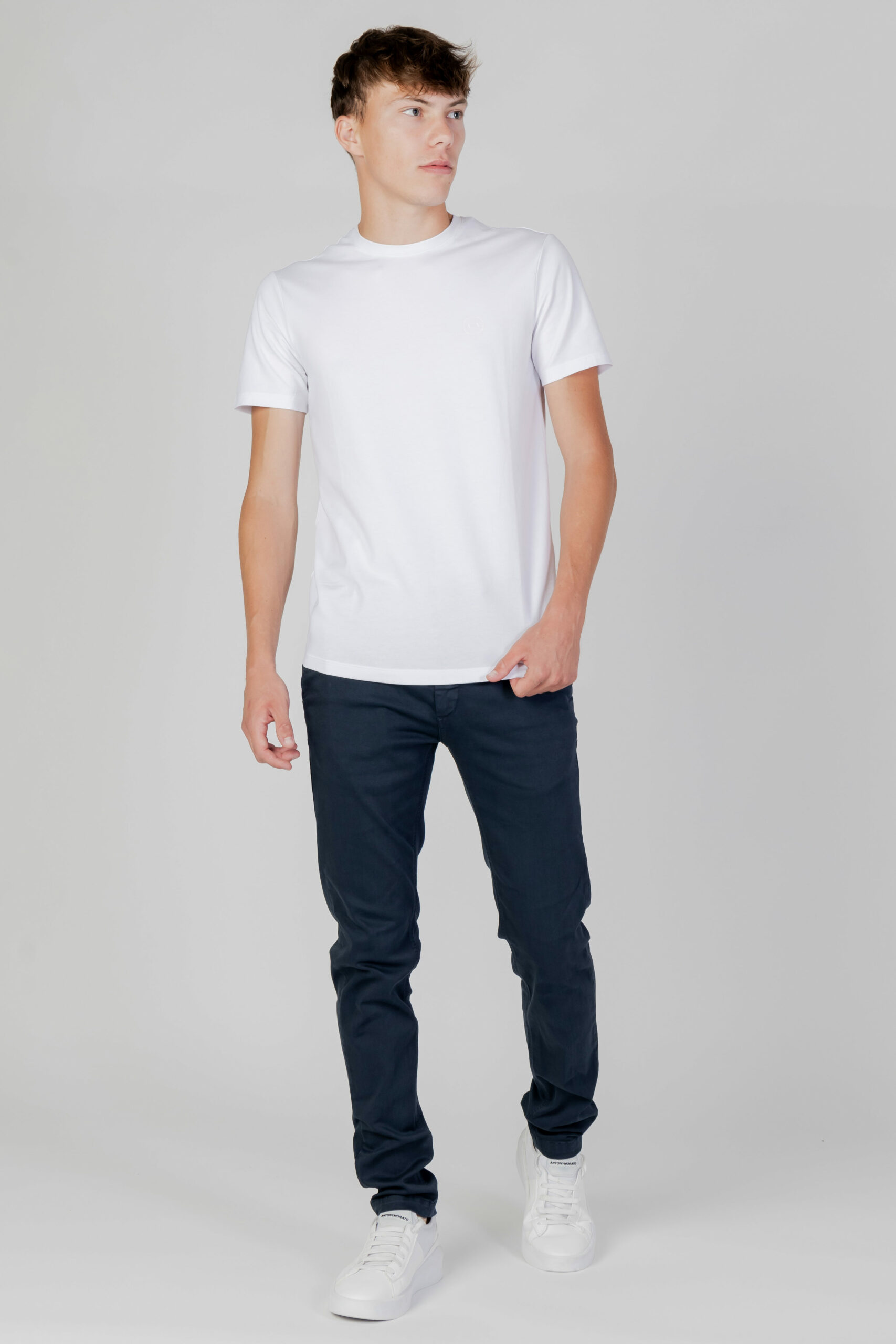 T-shirt Armani Exchange Bianco - Foto 3