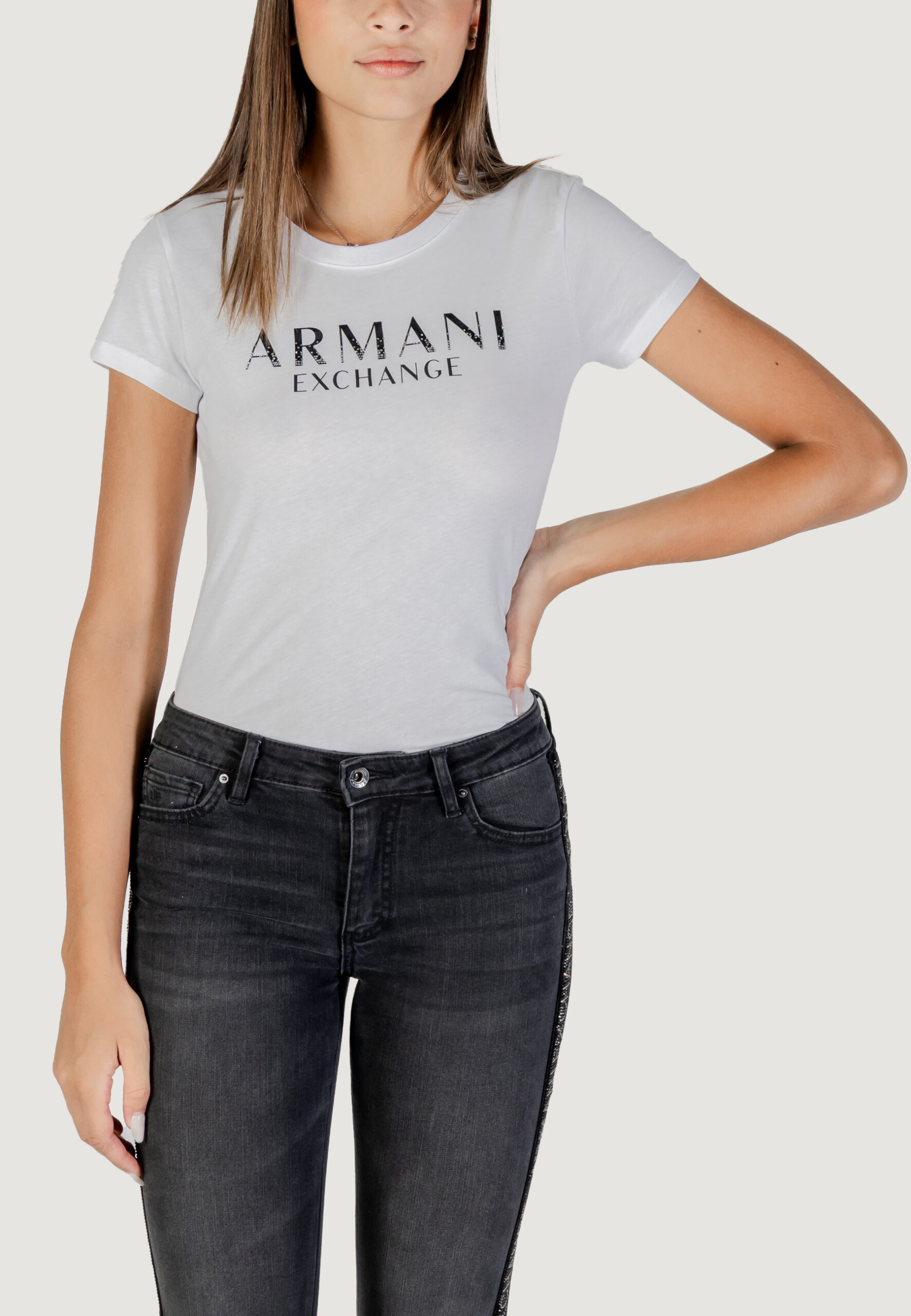 T-shirt Armani Exchange Bianco - Foto 1