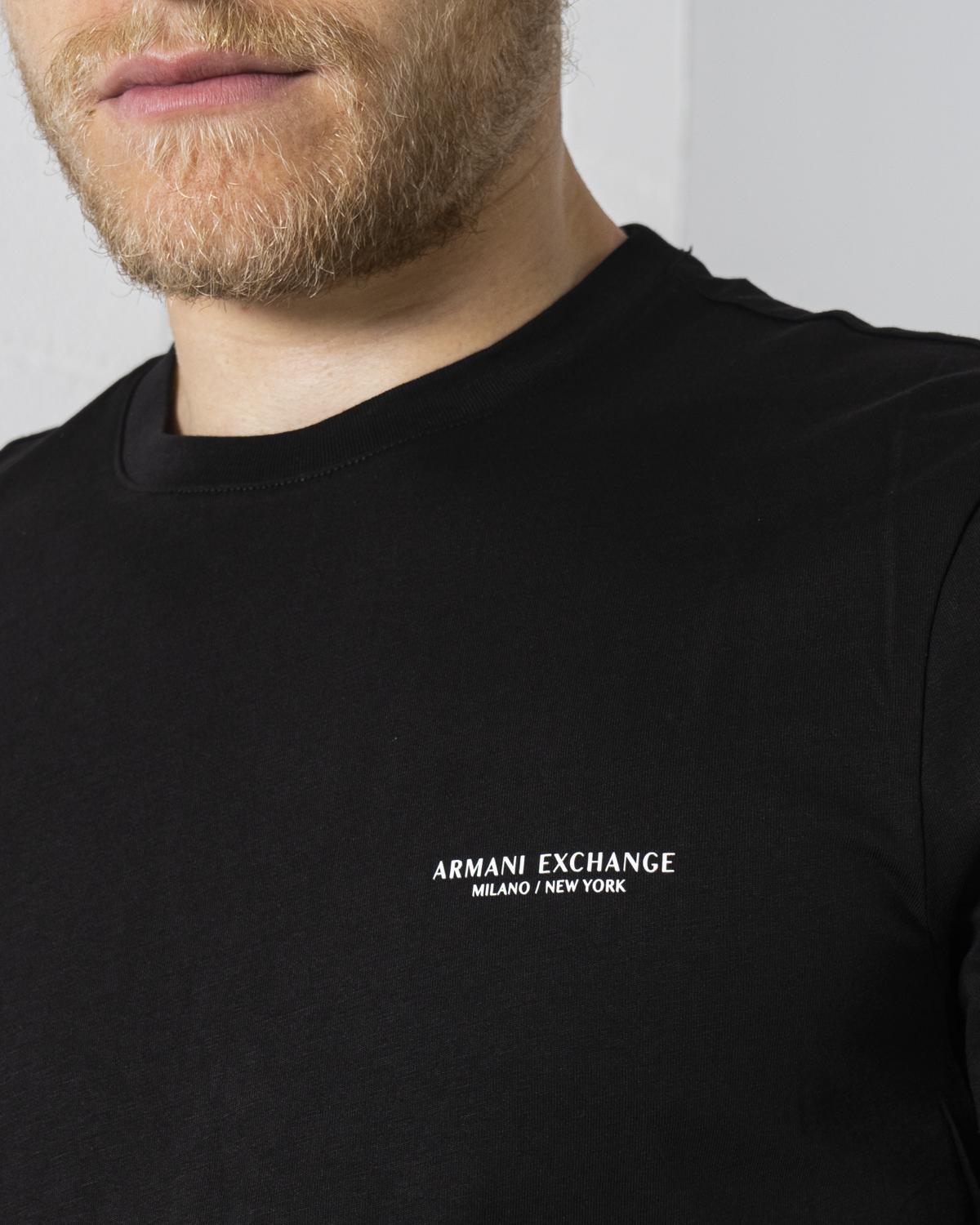 T-shirt Armani Exchange Nero - Foto 2