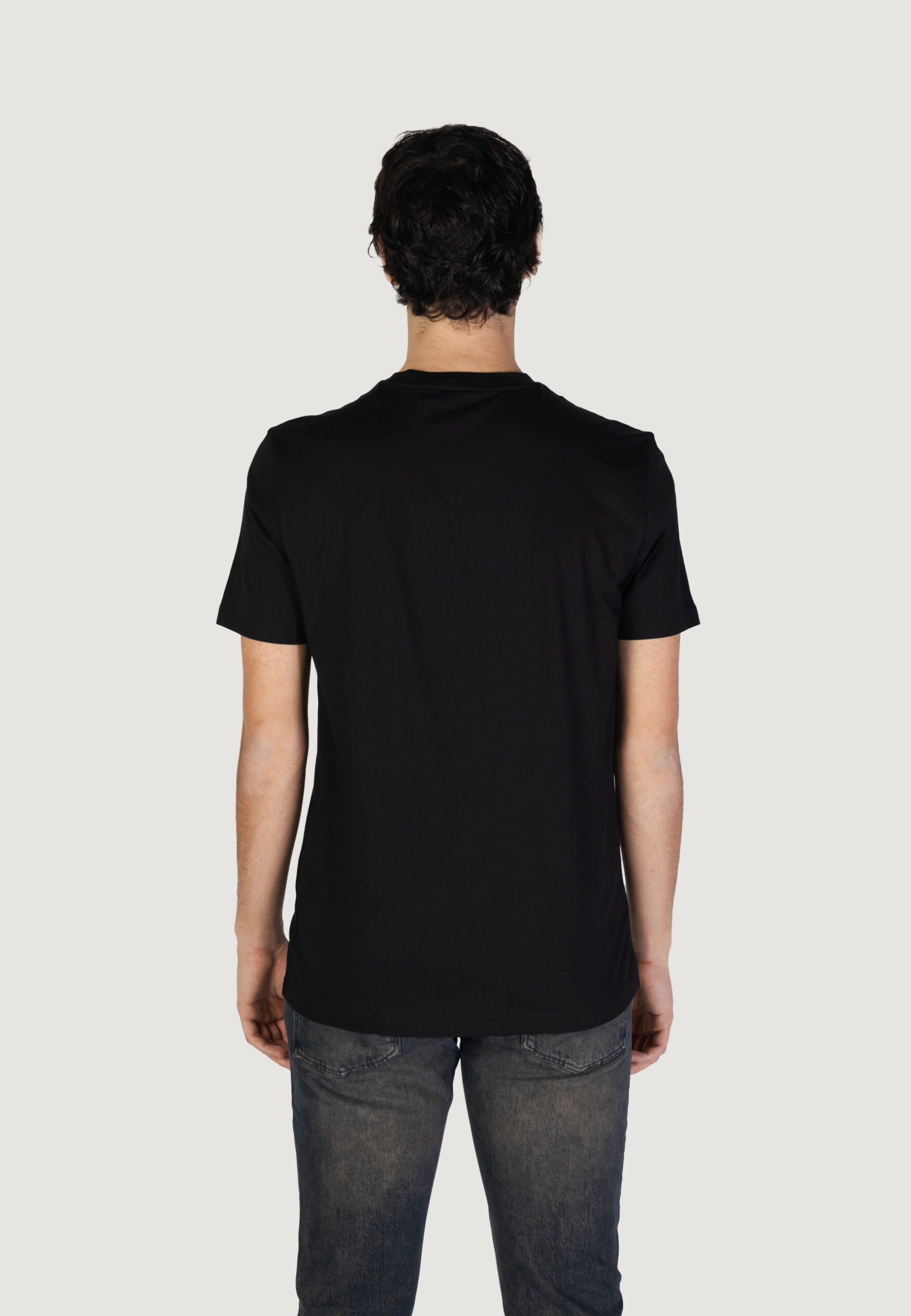 T-shirt Boss thinking 1 Nero - Grigio - Foto 3