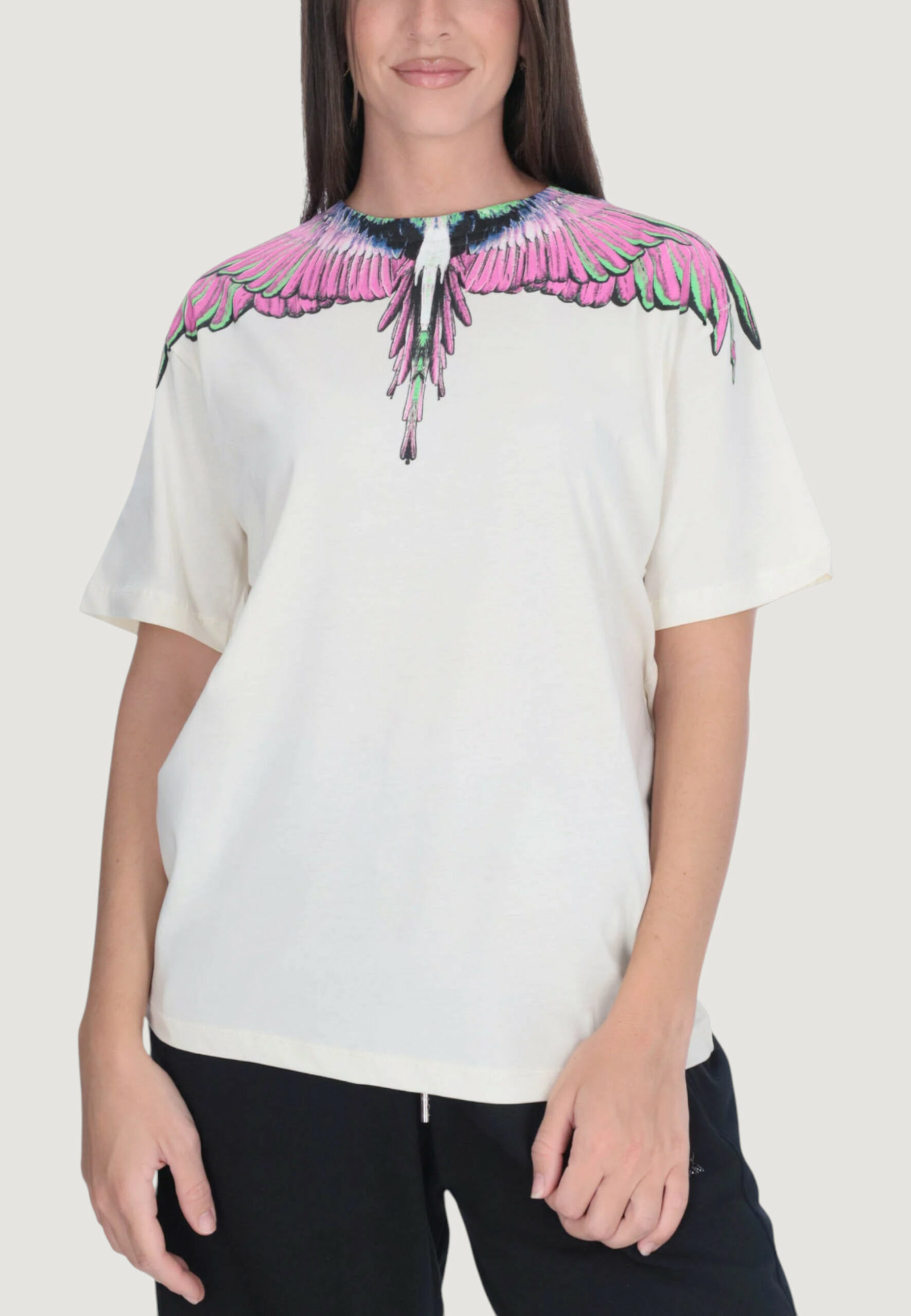 T-shirt COUNTY OF MILAN Latte - Foto 1