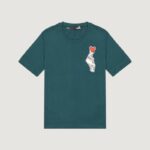 T-shirt Love Moschino Petrolio - Foto 1