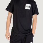 T-shirt THE NORTH FACE m ss fine tee Nero - Foto 1