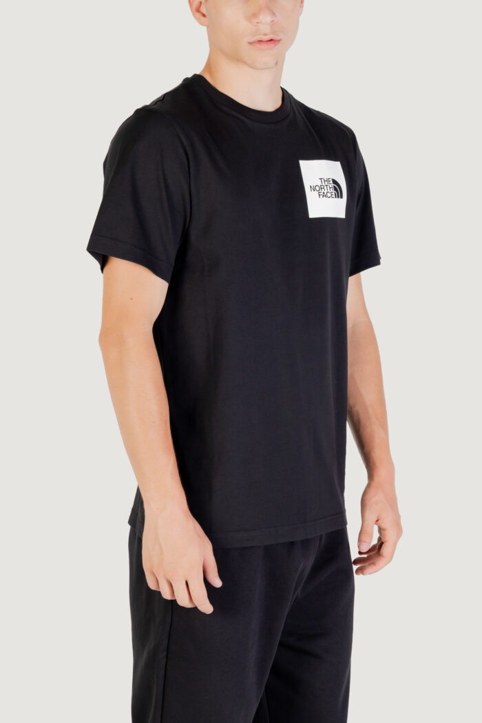 T-shirt THE NORTH FACE m ss fine tee Nero