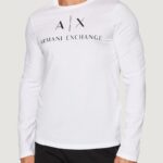 T-shirt manica lunga Armani Exchange Bianco - Foto 1