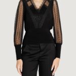 T-shirt manica lunga Morgan De Toi Nero - Foto 1