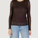 T-shirt manica lunga Only onlangila l/s top box jrs Caffe' - Foto 1