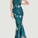 Vestito lungo Rinascimento Verde - Foto 1