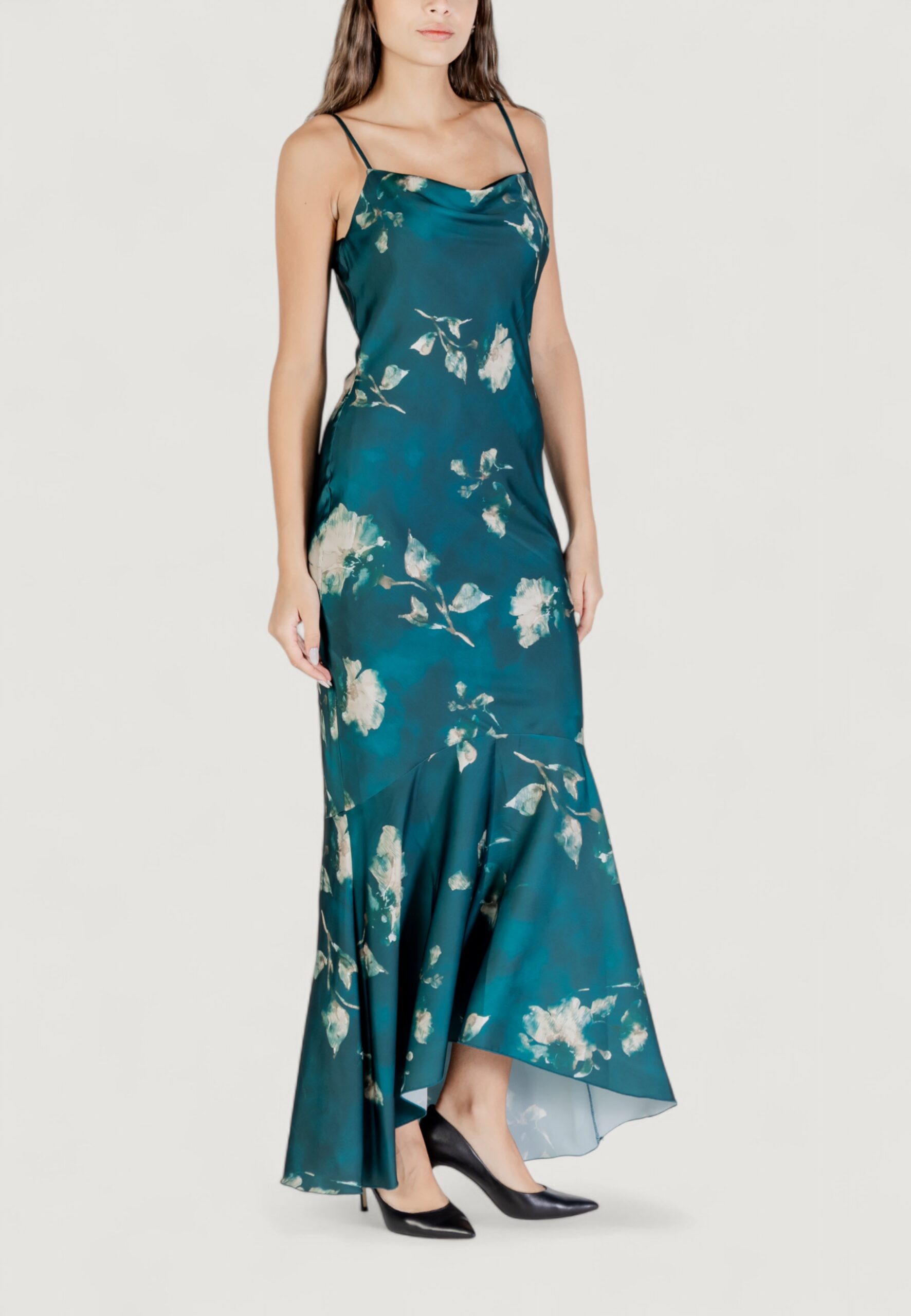 Vestito lungo Rinascimento Verde - Foto 3