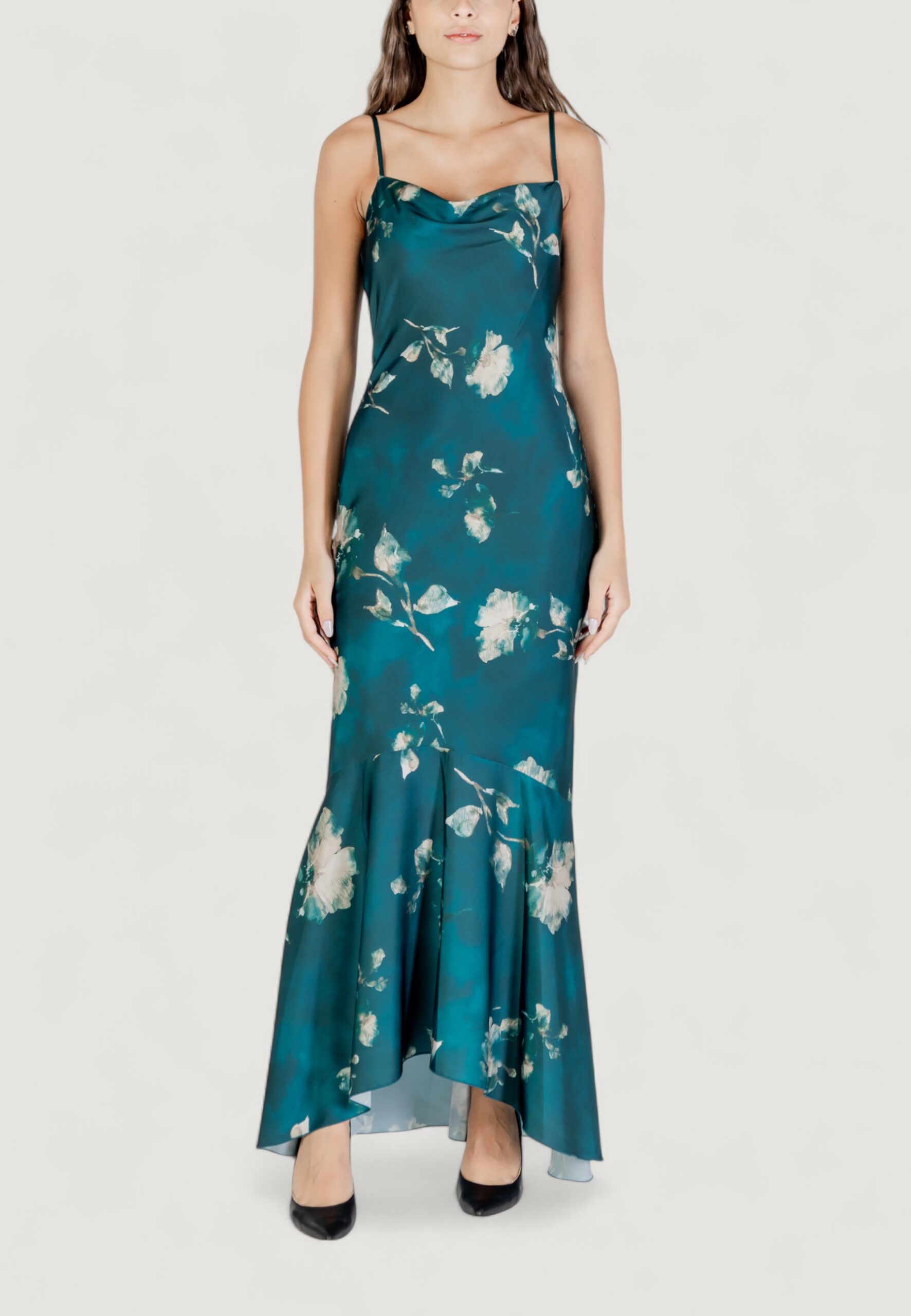 Vestito lungo Rinascimento Verde - Foto 5