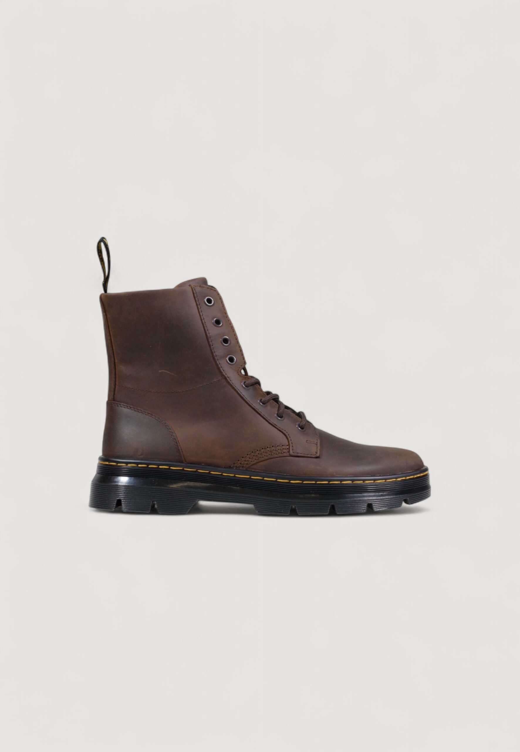 Anfibi Dr. Martens combs leather crazy horse unisex - imballo originale danneggiato - prodotto integro Marrone Scuro - Foto 1