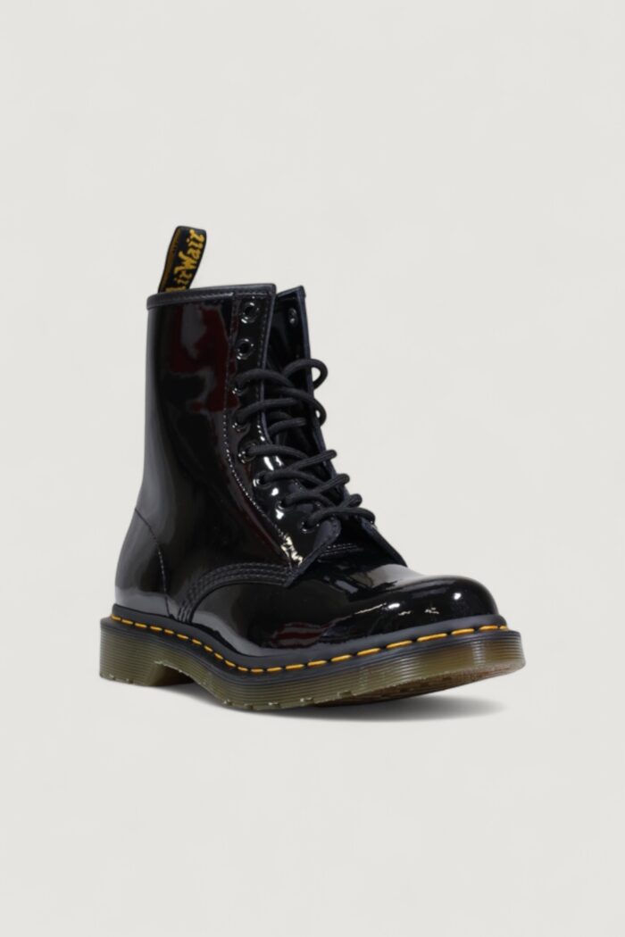 Anfibi Dr. Martens 1460 w patent lamper Nero