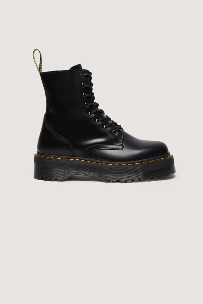 Anfibi Dr. Martens jadon polished smooth – imballo originale danneggiato – prodotto integro Nero