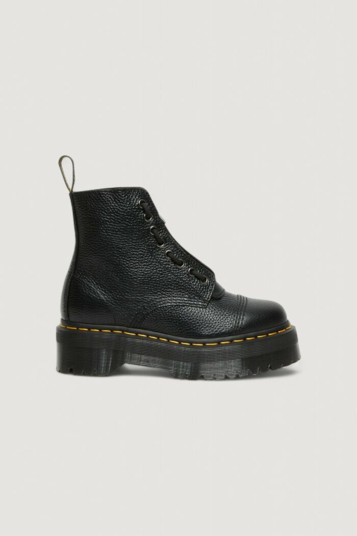 Anfibi Dr. Martens sinclair milled nappa – imballo originale danneggiato – prodotto integro Nero