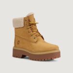 Anfibi TIMBERLAND mid warm waterproof boot - imballo originale danneggiato - prodotto integro Beige - Foto 1