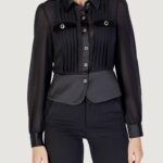 Bluse manica lunga Morgan De Toi Nero - Foto 1