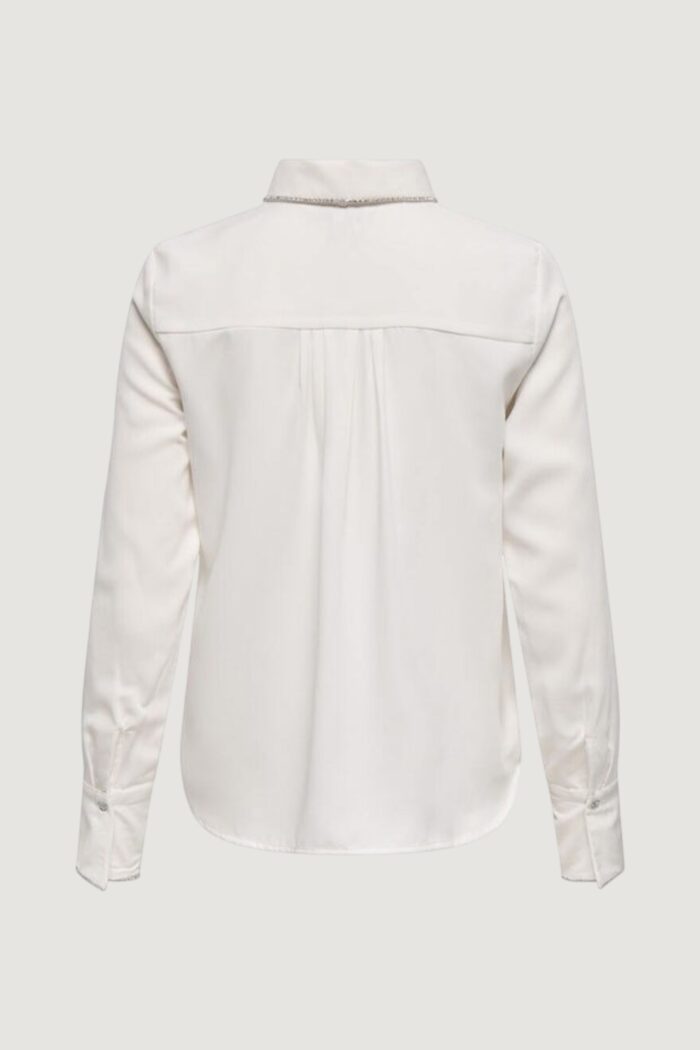 Camicia manica lunga Only onlvinnie ls shirt wvn Bianco