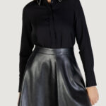 Camicia manica lunga Only onlvinnie ls shirt wvn Nero - Foto 1