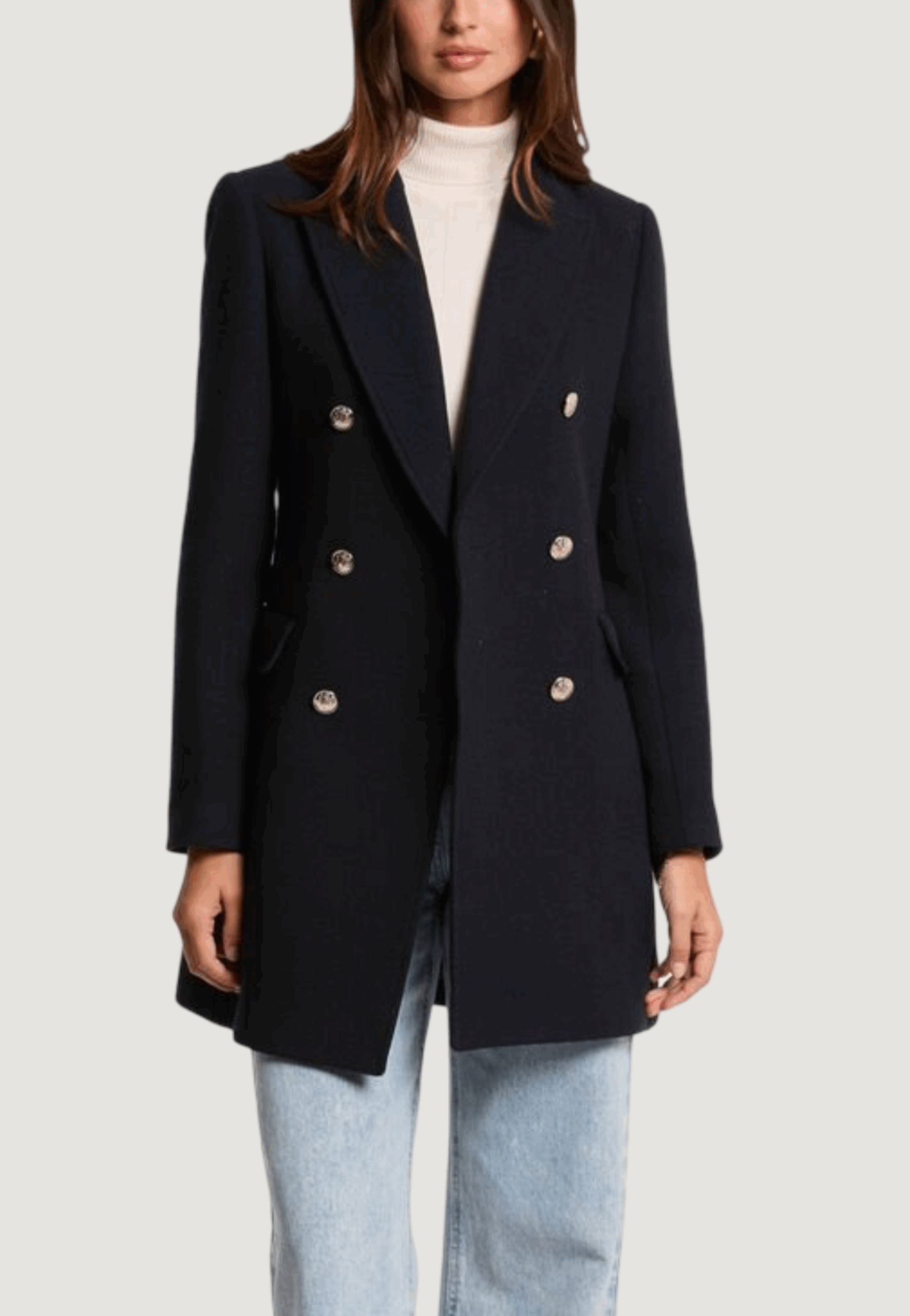 Cappotto Morgan De Toi Blue scuro - Foto 1