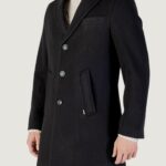 Cappotto Gianni Lupo monopetto Nero - Foto 1