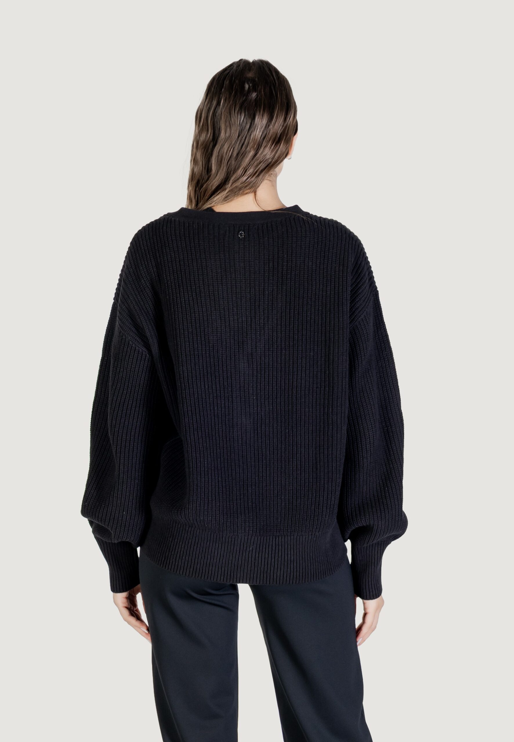 Cardigan Guess ls vn jamie cardi swtr Nero - Foto 5