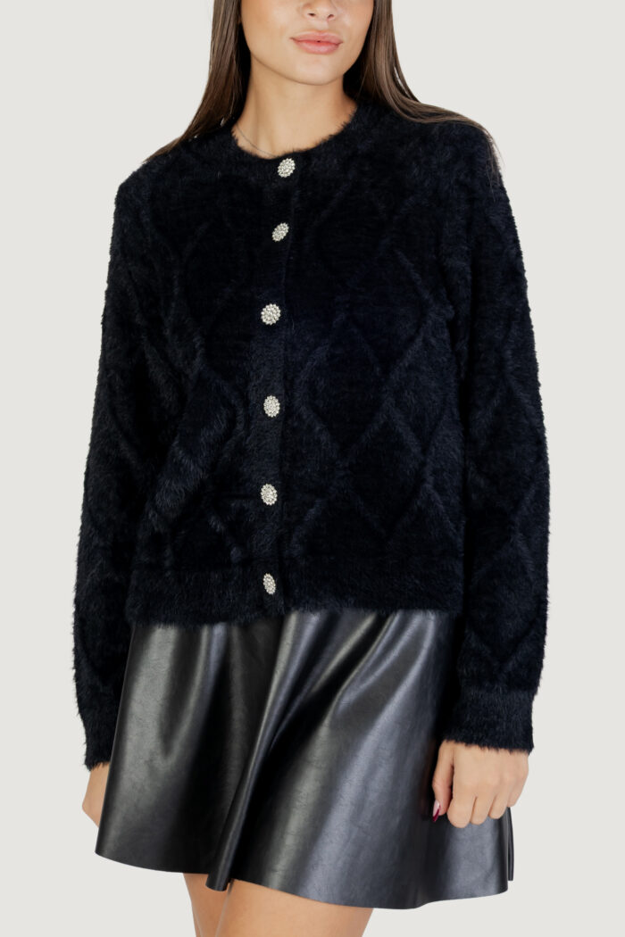 Cardigan Jacqueline de Yong jdyjayla l/s o-neck cardigan knt Nero