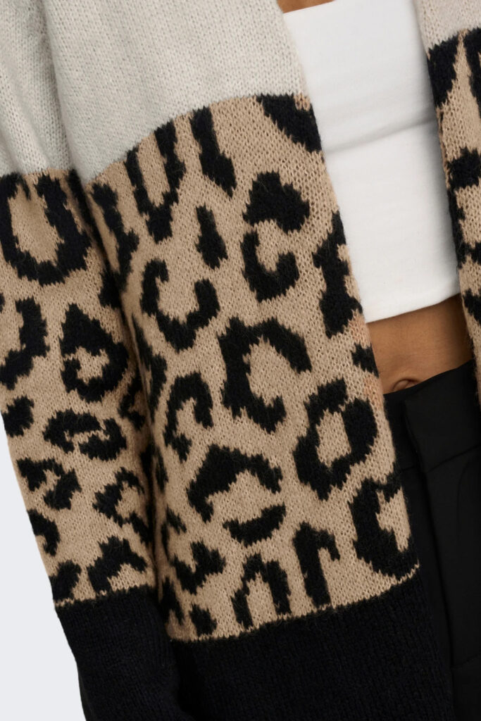 Cardigan Only onljade animal ls cardigan cc knt Nero