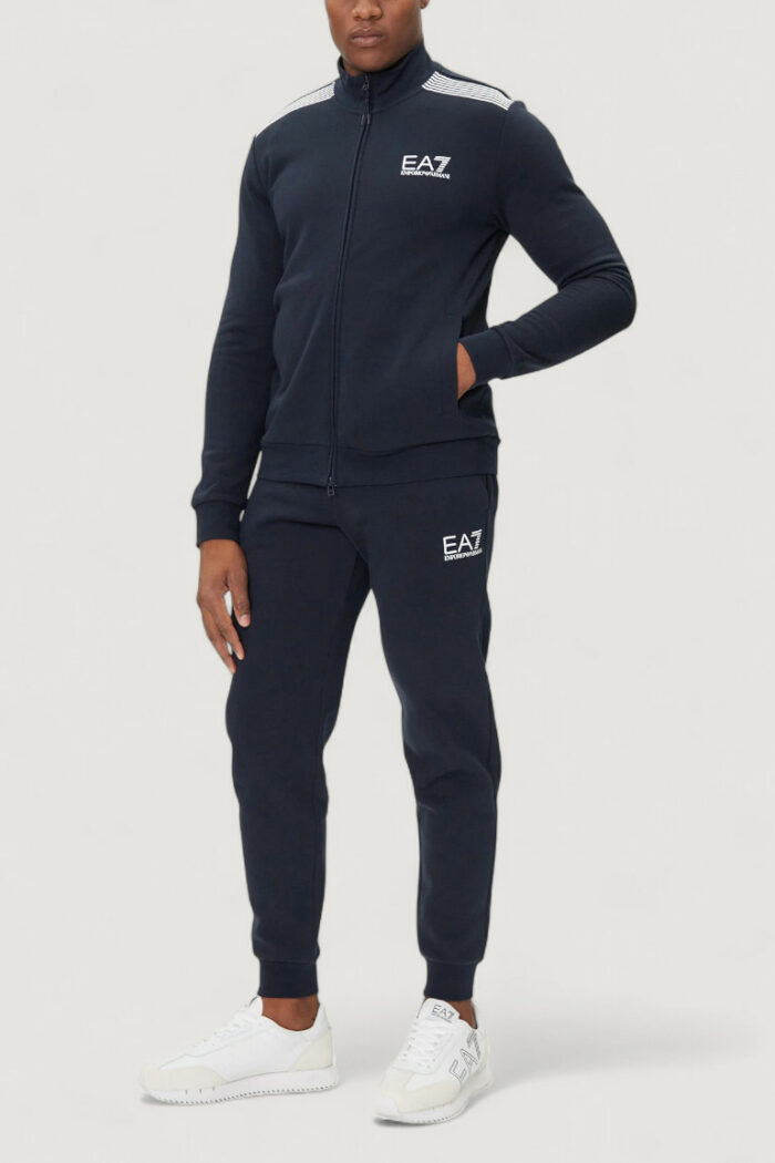 Tuta EA7 tracksuit Blu