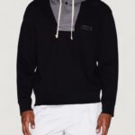 Felpa con cappuccio Armani Exchange Nero - Foto 1