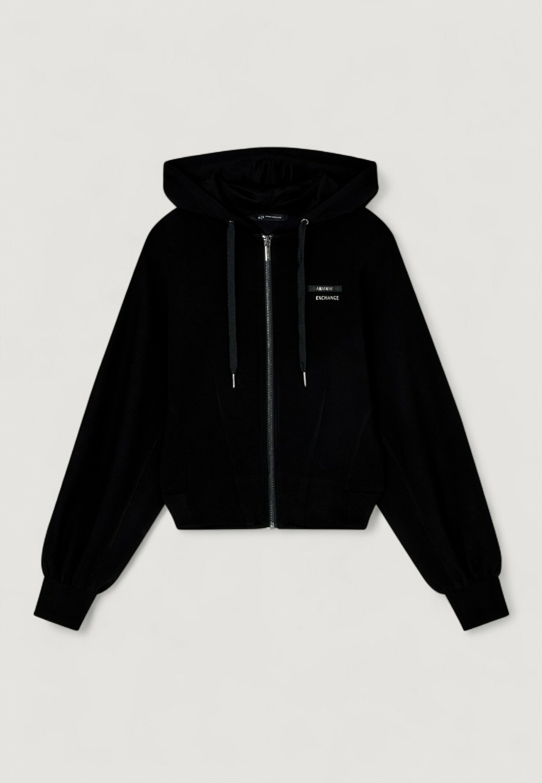 Felpa con cappuccio Armani Exchange Nero - Foto 1