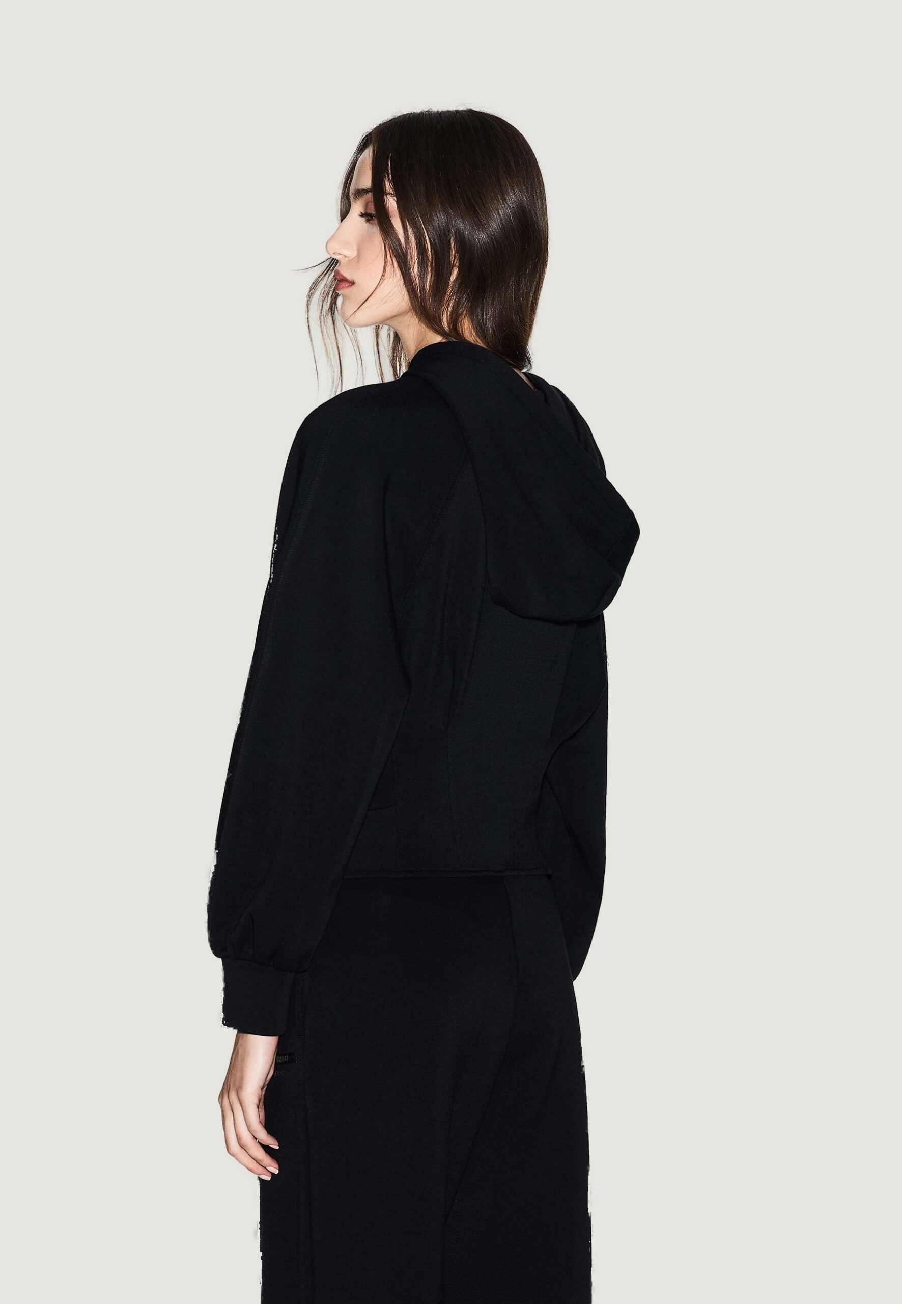 Felpa con cappuccio Armani Exchange Nero - Foto 4