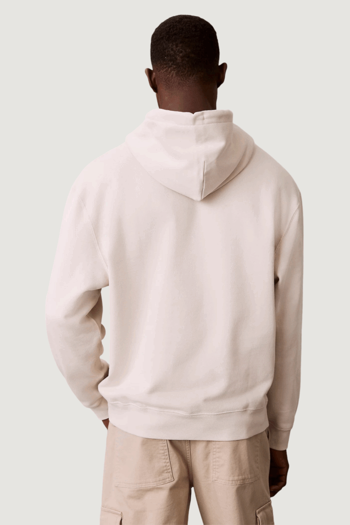 Felpa con cappuccio Calvin Klein Jeans 350gsm fleece gift g Beige chiaro