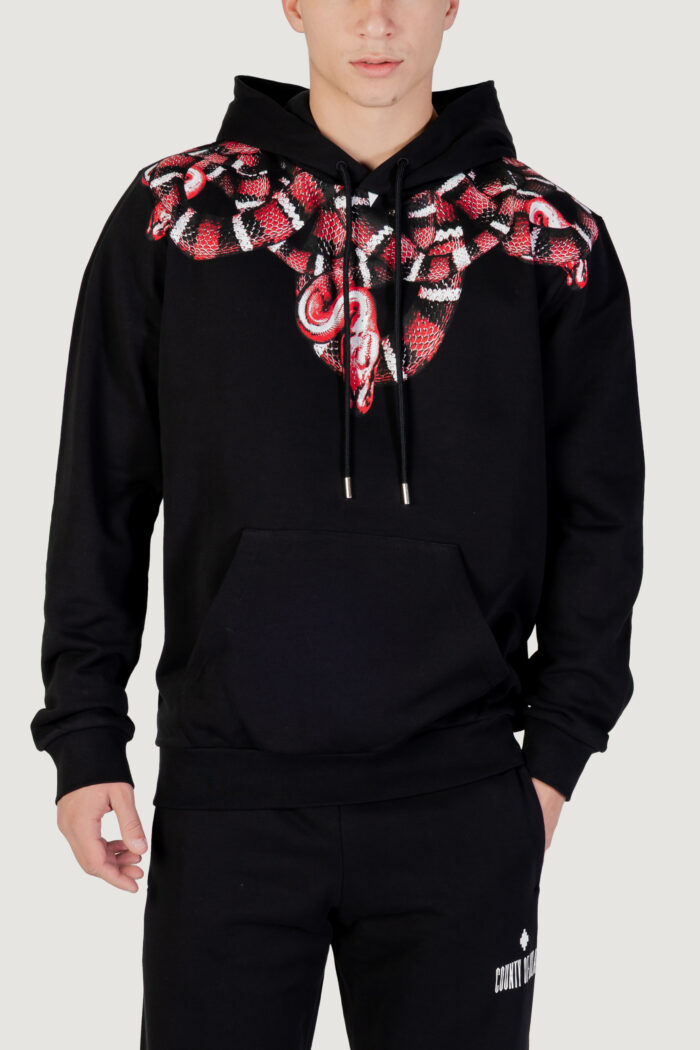 Felpa con cappuccio COUNTY OF MILAN  Nero