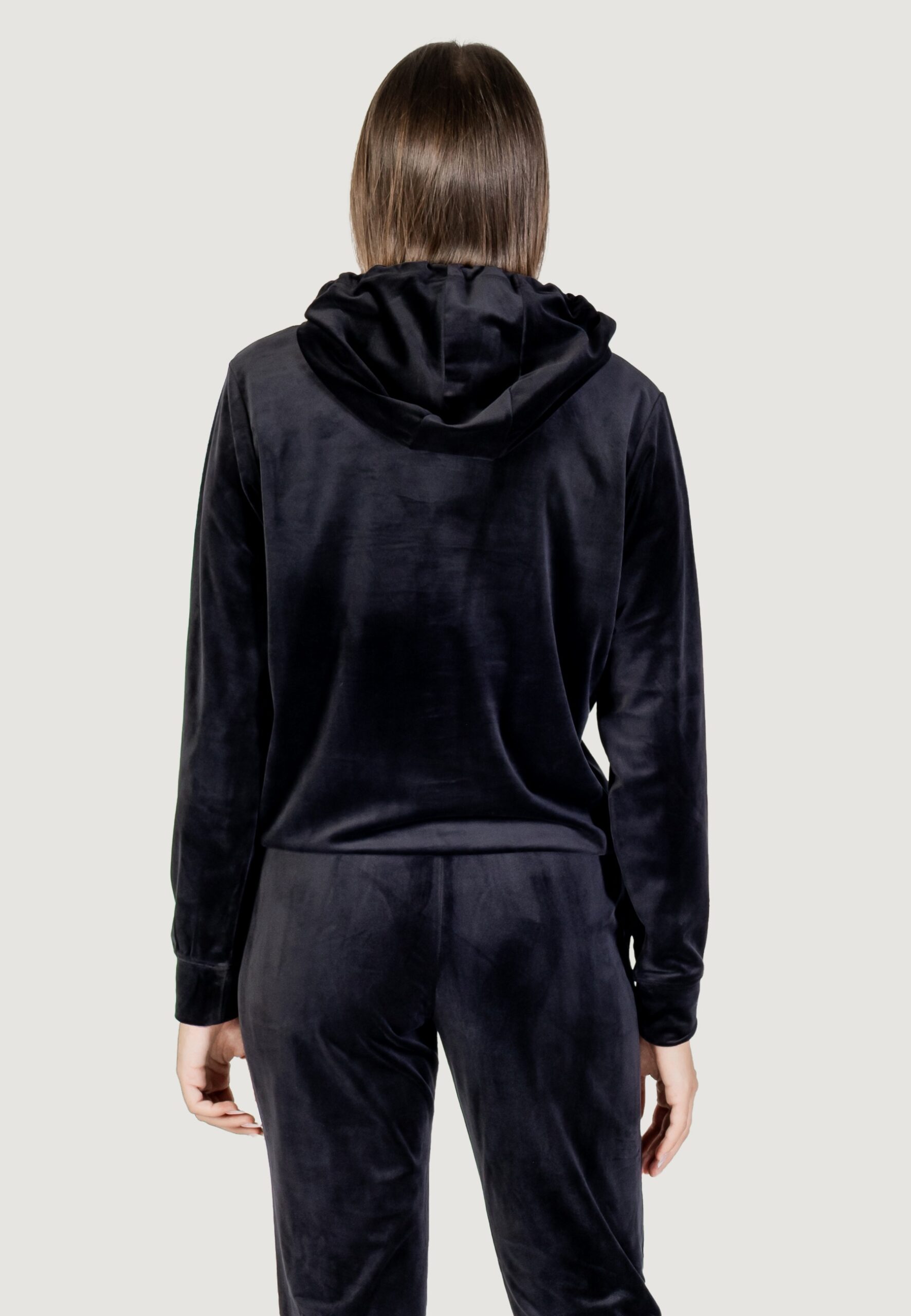 Felpa con cappuccio Guess Active couture hoodie sweatshirt Nero - Foto 2