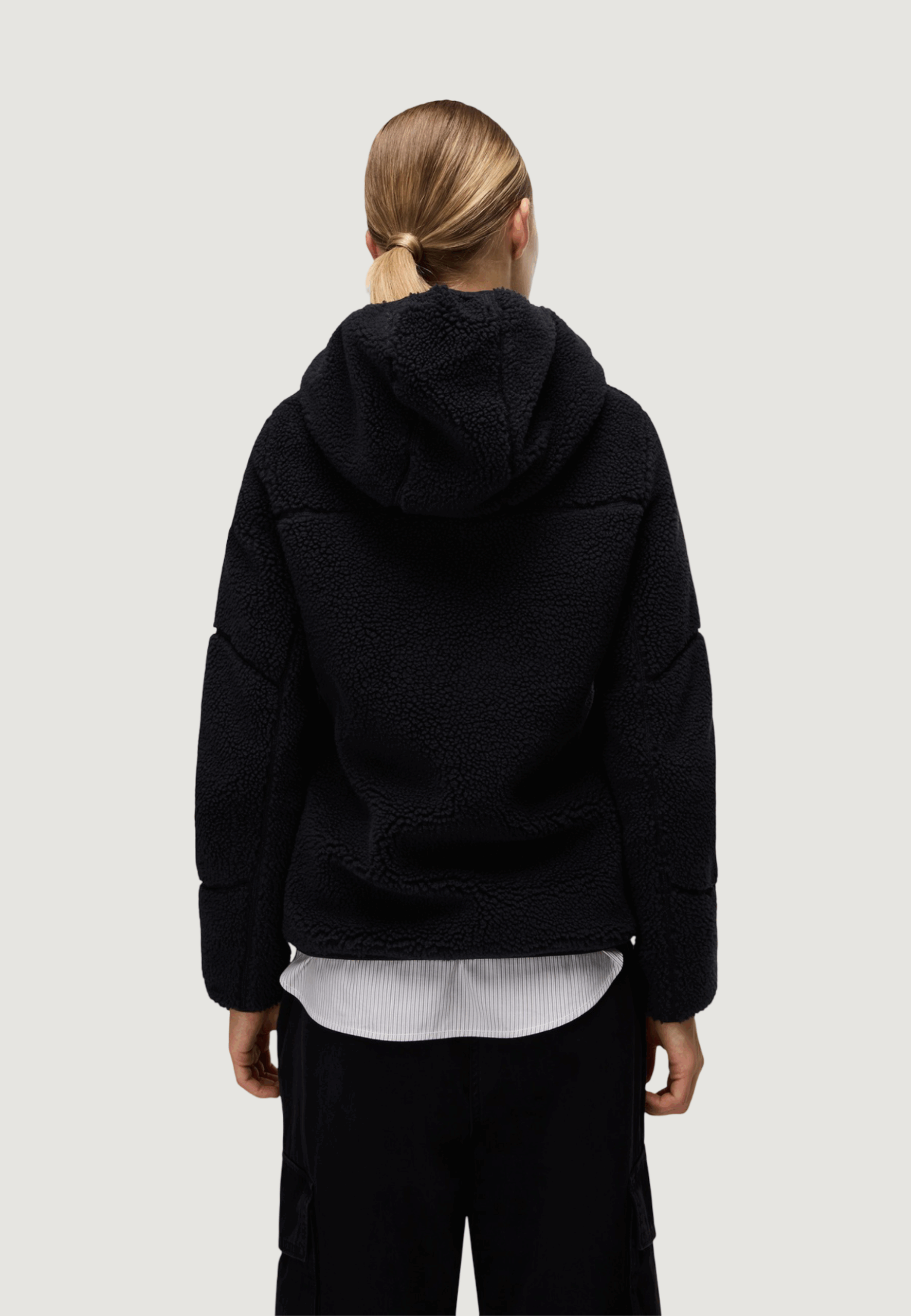 Felpa con cappuccio Napapijri yupik og h w Nero - Foto 4